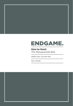 How to Hunt: The Masquerade Ball