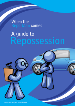 A Guide to Repossession