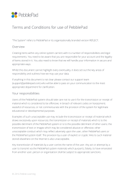 Terms and Conditions