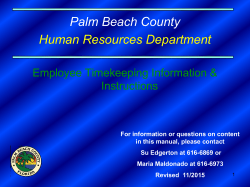 Payroll Policy Manual