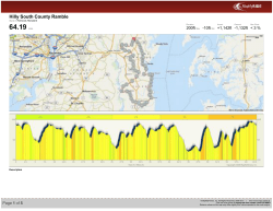 cue sheet - Annapolis Bicycle Club