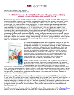 Stopping Emotional Eating