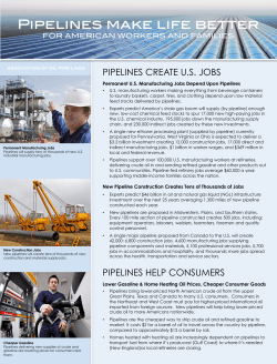 Pipelines make life better