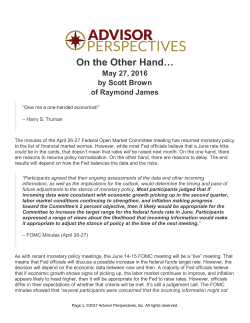 On the Other Hand&hellip; - Advisor Perspectives