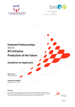 Endowed Professorships