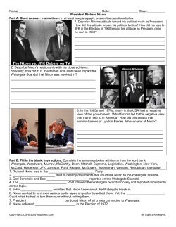 Copyright, USHistoryTeachers.com All Rights Reserved. Name