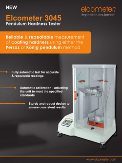 Data Sheet - Elcometer