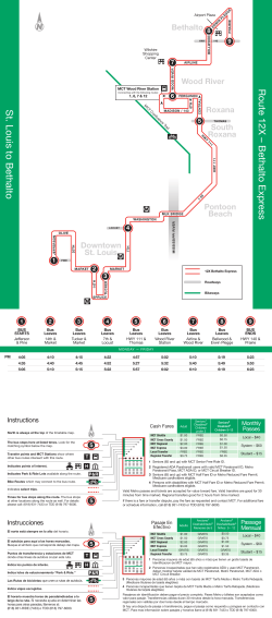 12X Bethalto Express - Madison County Transit