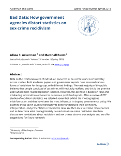 Bad Data: How government agencies distort statistics on sex