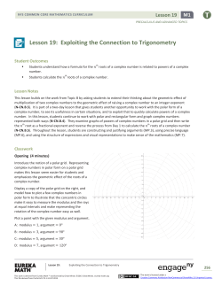 Lesson 19 - EngageNY