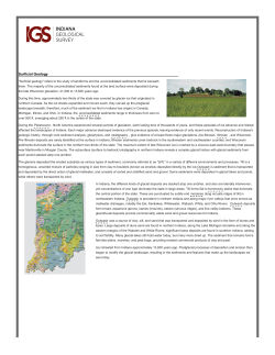 Surficial Geology - Indiana Geological Survey