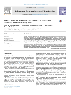 Towards industrial internet of things_ Crankshaft