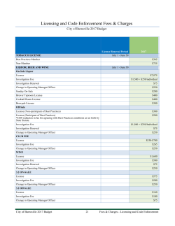 City of Burnsville - 2017 Annual Budget