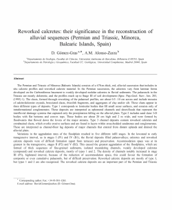 Reworked calcretes - E