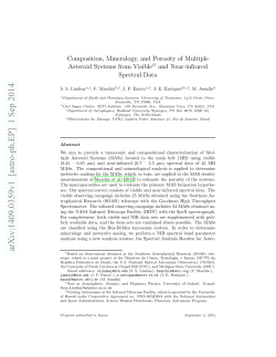 Composition, Mineralogy, and Porosity of Multiple Asteroid Systems