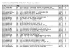 HERE - Cumbrian Railways Association