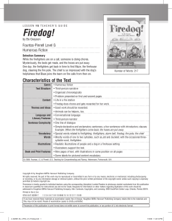 Firedog! - Houghton Mifflin Harcourt