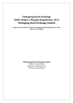 (TREC Holder`s Margin) Regulations, 2013