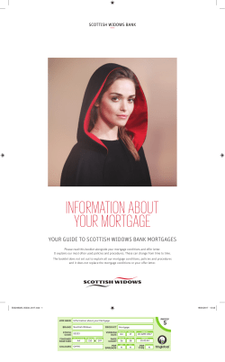 Information about your mortgage