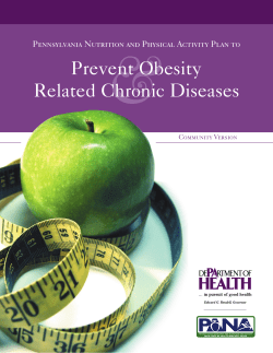 Prevent Obesity Related Chronic Diseases