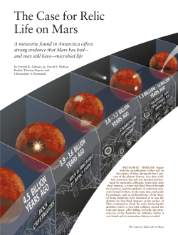 The Case for Relic Life on Mars