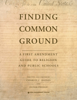 Finding Common Ground