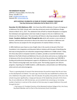 Arts Every Day Celebrates 10 Years of Bringing Art into Schools