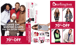 SAVE ON WINTER COATS