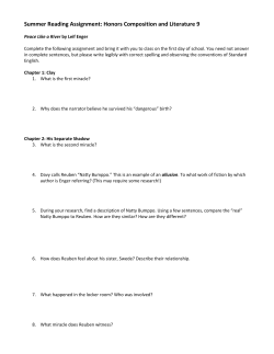 Peace Like a River by Leif Enger