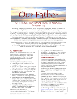 Our Father - Uniting Church SA