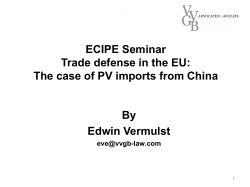 China - ECIPE