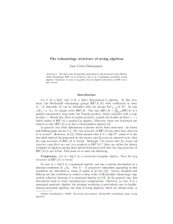 The cohomology structure of string algebras