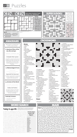 Puzzles - Epoch Times | Print Archive