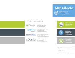 ADP Trifecta