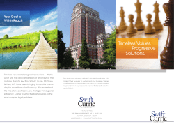 Timeless Values. Progressive Solutions.