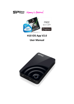 H10 iOS App V2.0 User Manual