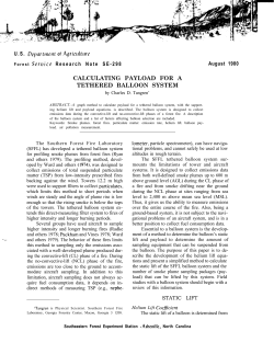 calculating payload for a tethered balloon system
