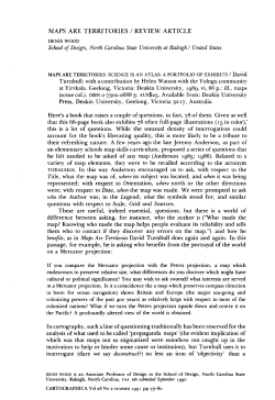 maps are territories / review article