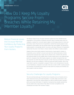How Do I Keep My Loyalty Programs Secure