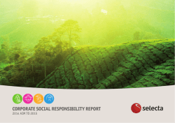 corporate social responsibility report