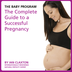 The Complete Guide to a Successful Pregnancy