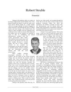 Robert Struble - Bernhardt Wealth Management