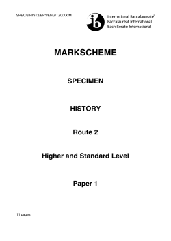 MARKSCHEME