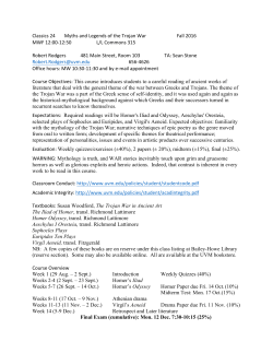 CLAS 24 syllabus F 2016