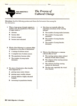 Cultural Change