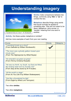 Understanding imagery