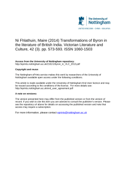 - Nottingham ePrints