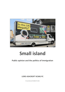 Small island - Lord Ashcroft Polls