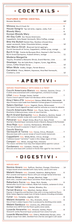 cocktailscocktailsape rtiviapertividigestiv idigestivi