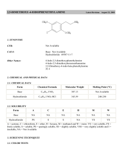 2,5-dimethoxy-4-iodophenethylamine